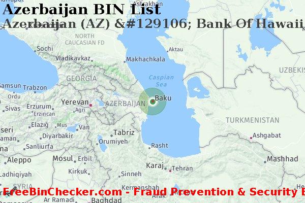 Azerbaijan Azerbaijan+%28AZ%29+%26%23129106%3B+Bank+Of+Hawaii BIN List