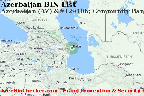 Azerbaijan Azerbaijan+%28AZ%29+%26%23129106%3B+Community+Bancservice+Corporation BIN List
