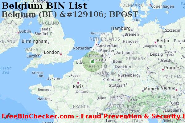 Belgium Belgium+%28BE%29+%26%23129106%3B+BPOST BIN List