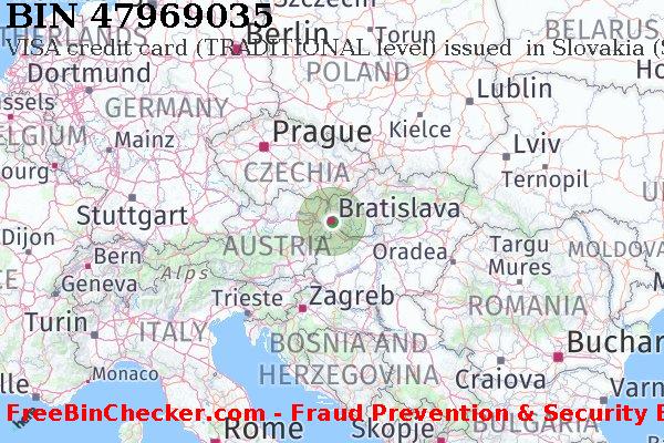 47969035 VISA credit Slovakia (Slovak Republic) SK BIN List