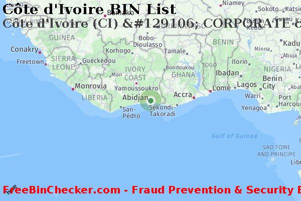 Côte d'Ivoire C%C3%B4te+d%27Ivoire+%28CI%29+%26%23129106%3B+CORPORATE+card BIN List