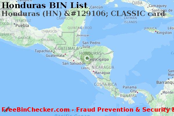 Honduras Honduras+%28HN%29+%26%23129106%3B+CLASSIC+card BIN List