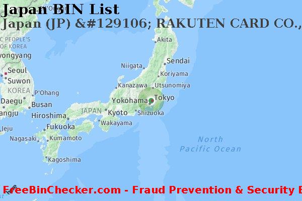 Japan Japan+%28JP%29+%26%23129106%3B+RAKUTEN+CARD+CO.%2C+LTD. BIN List