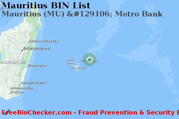 Mauritius Mauritius+%28MU%29+%26%23129106%3B+Metro+Bank BIN List