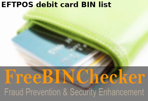 EFTPOS debit BIN List