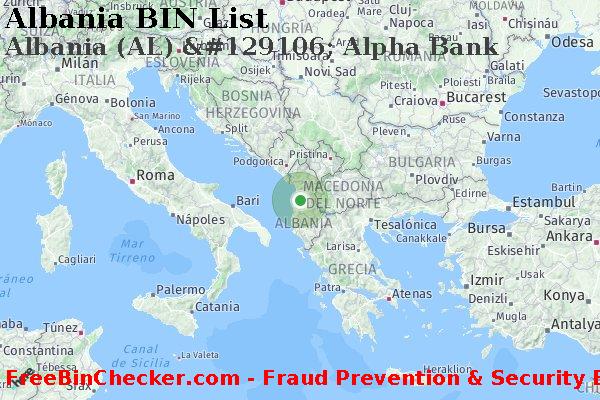 Albania Albania+%28AL%29+%26%23129106%3B+Alpha+Bank Lista de BIN