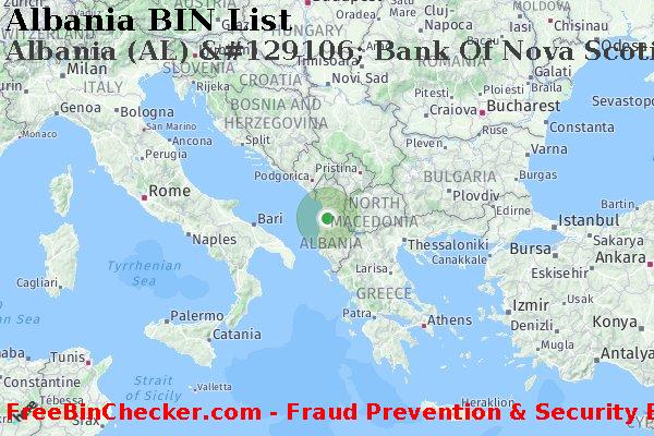 Albania Albania+%28AL%29+%26%23129106%3B+Bank+Of+Nova+Scotia BIN List