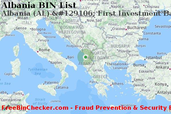 Albania Albania+%28AL%29+%26%23129106%3B+First+Investment+Bank BIN List