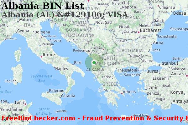Albania Albania+%28AL%29+%26%23129106%3B+VISA BIN List