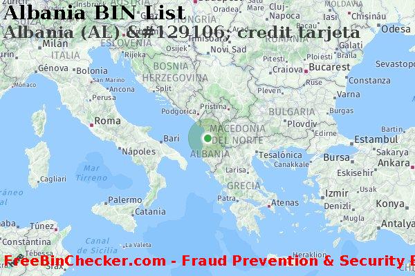 Albania Albania+%28AL%29+%26%23129106%3B+credit+tarjeta Lista de BIN