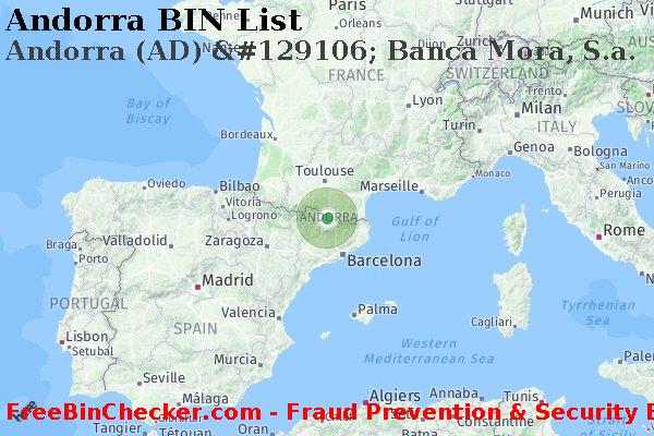 Andorra Andorra+%28AD%29+%26%23129106%3B+Banca+Mora%2C+S.a. BIN List
