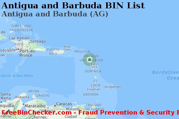 Antigua and Barbuda Antigua+and+Barbuda+%28AG%29 BIN-Liste