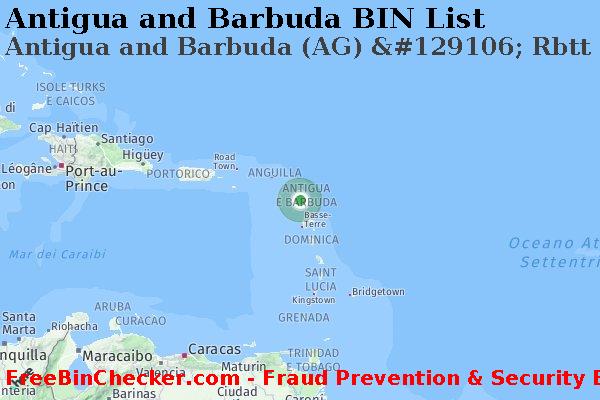 Antigua and Barbuda Antigua+and+Barbuda+%28AG%29+%26%23129106%3B+Rbtt+Bank+Caribbean%2C+Ltd. Lista BIN