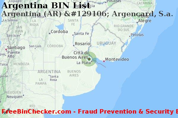 Argentina Argentina+%28AR%29+%26%23129106%3B+Argencard%2C+S.a. Lista BIN