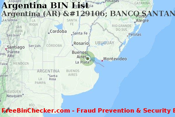 Argentina Argentina+%28AR%29+%26%23129106%3B+BANCO+SANTANDER+RIO%2C+S.A. BIN List