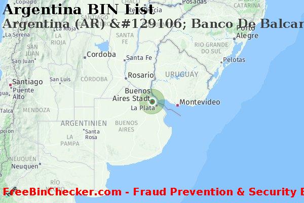 Argentina Argentina+%28AR%29+%26%23129106%3B+Banco+De+Balcarce+Cooperativo+Ltdo. BIN-Liste