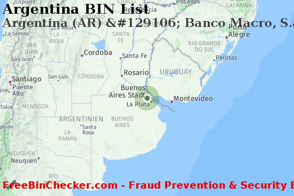 Argentina Argentina+%28AR%29+%26%23129106%3B+Banco+Macro%2C+S.a. BIN-Liste