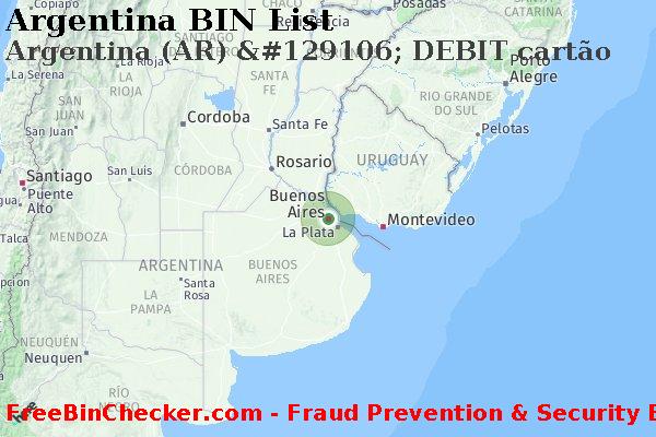 Argentina Argentina+%28AR%29+%26%23129106%3B+DEBIT+cart%C3%A3o Lista de BIN
