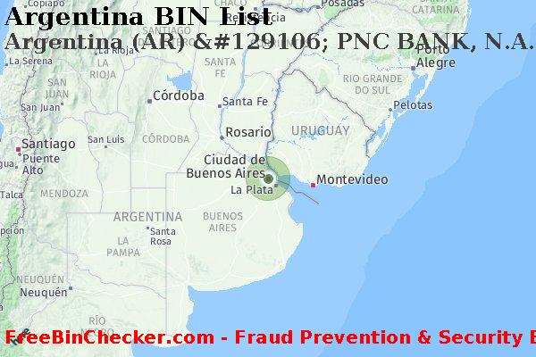Argentina Argentina+%28AR%29+%26%23129106%3B+PNC+BANK%2C+N.A. Lista de BIN