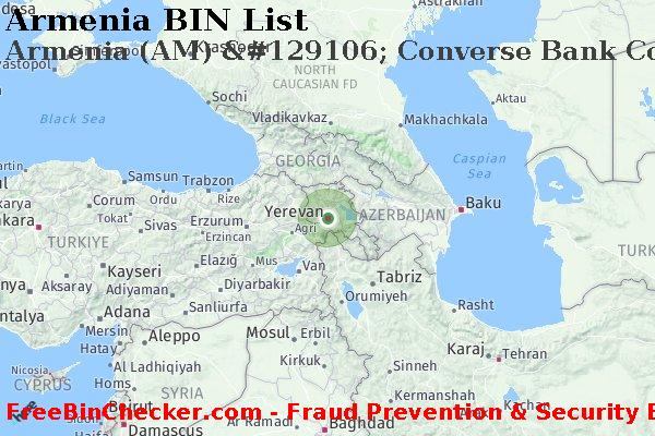 Armenia Armenia+%28AM%29+%26%23129106%3B+Converse+Bank+Corporation BIN List