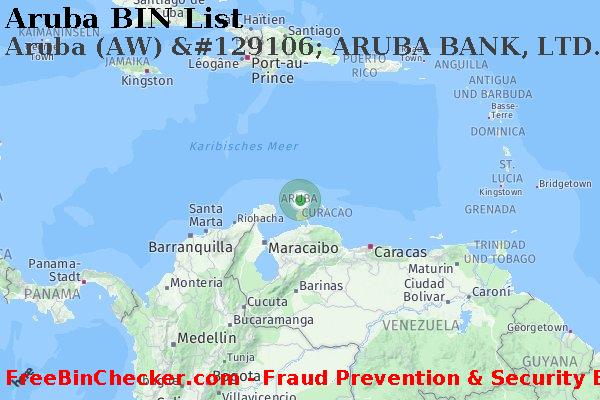 Aruba Aruba+%28AW%29+%26%23129106%3B+ARUBA+BANK%2C+LTD. BIN-Liste