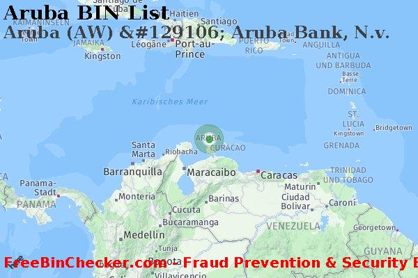 Aruba Aruba+%28AW%29+%26%23129106%3B+Aruba+Bank%2C+N.v. BIN-Liste
