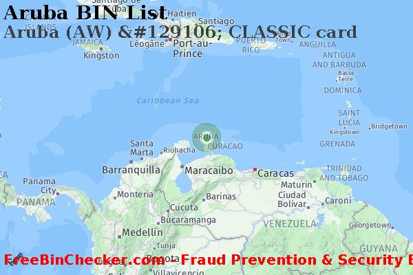 Aruba Aruba+%28AW%29+%26%23129106%3B+CLASSIC+card BIN List