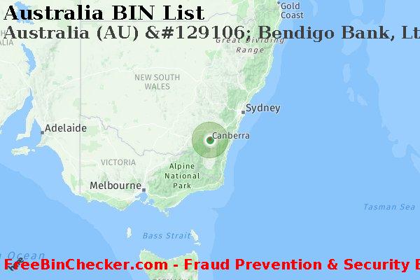 Australia Australia+%28AU%29+%26%23129106%3B+Bendigo+Bank%2C+Ltd. BINリスト