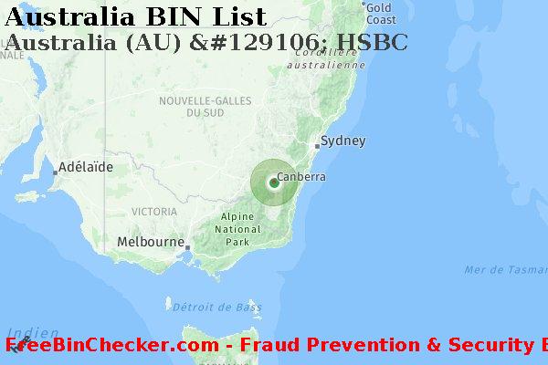 Australia Australia+%28AU%29+%26%23129106%3B+HSBC BIN Liste 