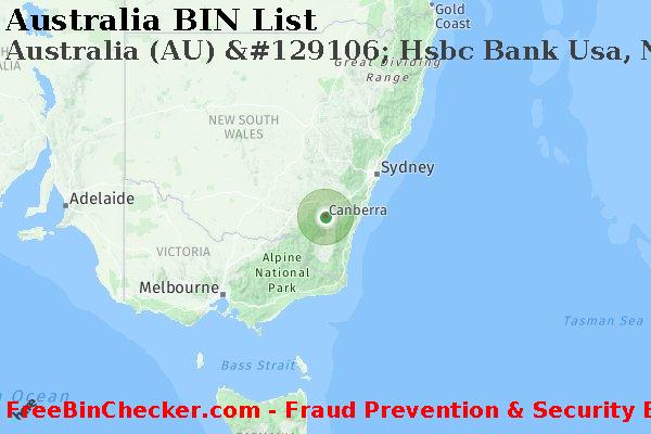 Australia Australia+%28AU%29+%26%23129106%3B+Hsbc+Bank+Usa%2C+N.a. BIN List