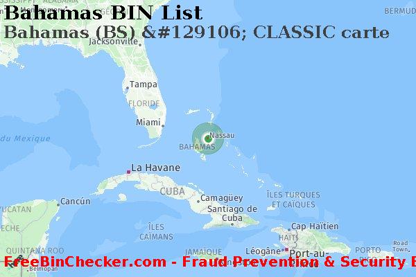 Bahamas Bahamas+%28BS%29+%26%23129106%3B+CLASSIC+carte BIN Liste 