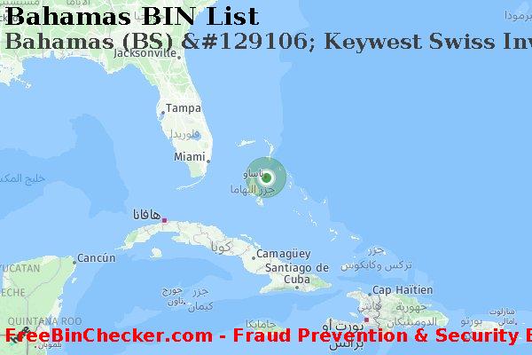 Bahamas Bahamas+%28BS%29+%26%23129106%3B+Keywest+Swiss+Investment+Bank%2C+Inc. قائمة BIN