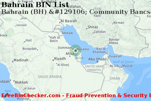 Bahrain Bahrain+%28BH%29+%26%23129106%3B+Community+Bancservice+Corporation%2C+Inc. BIN List