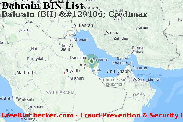 Bahrain Bahrain+%28BH%29+%26%23129106%3B+Credimax BIN Danh sách