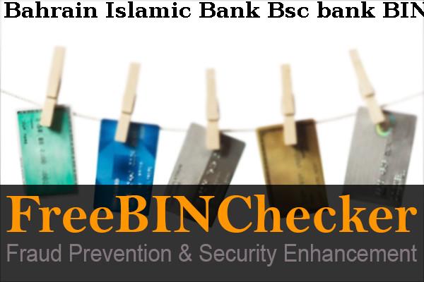 Bahrain Islamic Bank Bsc BIN Liste 