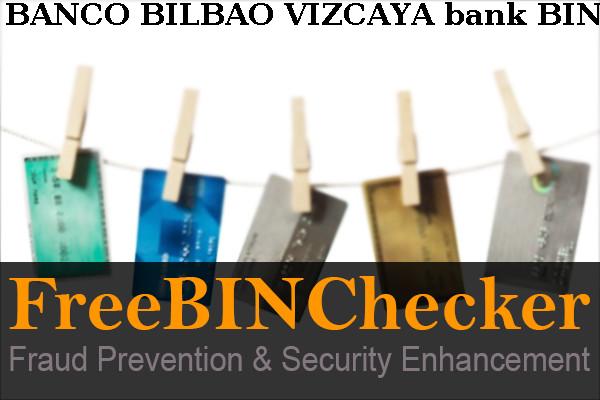 Banco Bilbao Vizcaya BIN List
