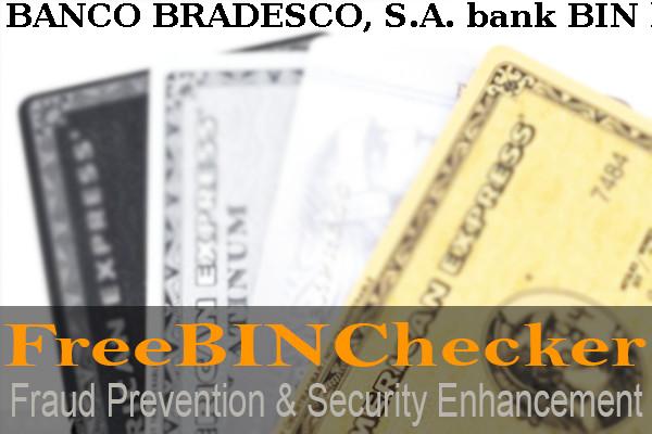 Banco Bradesco, S.a. BIN 목록