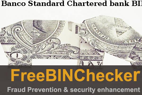 Banco Standard Chartered Lista de BIN