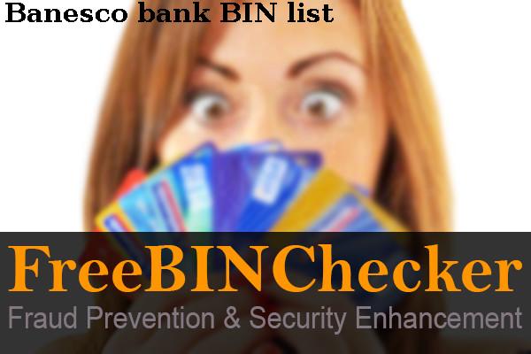 Banesco BIN List