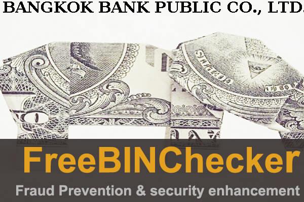 Bangkok Bank Public Co., Ltd. BIN 목록