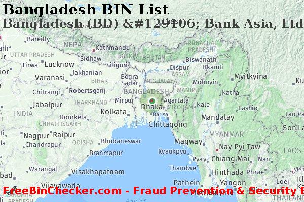 Bangladesh Bangladesh+%28BD%29+%26%23129106%3B+Bank+Asia%2C+Ltd. BIN List