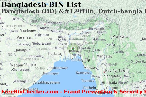 Bangladesh Bangladesh+%28BD%29+%26%23129106%3B+Dutch-bangla+Bank%2C+Ltd. BIN List