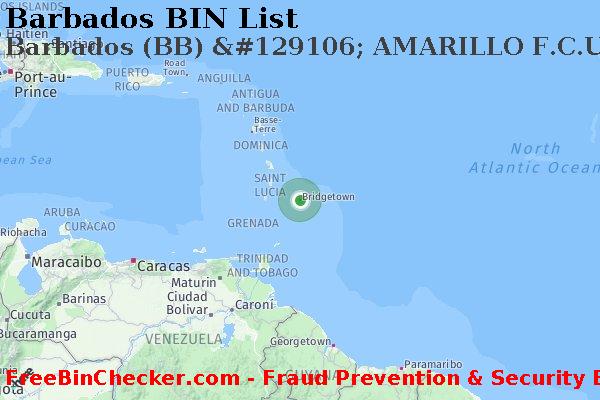 Barbados Barbados+%28BB%29+%26%23129106%3B+AMARILLO+F.C.U. BIN List
