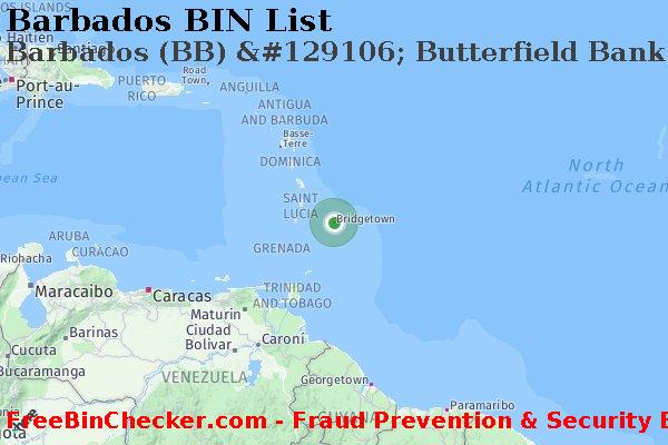 Barbados Barbados+%28BB%29+%26%23129106%3B+Butterfield+Bank+%28barbados%29%2C+Ltd. Lista de BIN