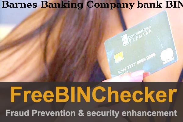 Barnes Banking Company BIN-Liste