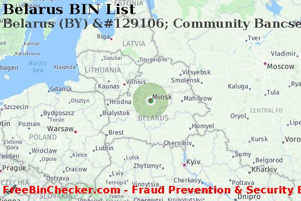 Belarus Belarus+%28BY%29+%26%23129106%3B+Community+Bancservice+Corporation BIN Danh sách