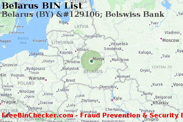 Belarus Belarus+%28BY%29+%26%23129106%3B+Belswiss+Bank बिन सूची