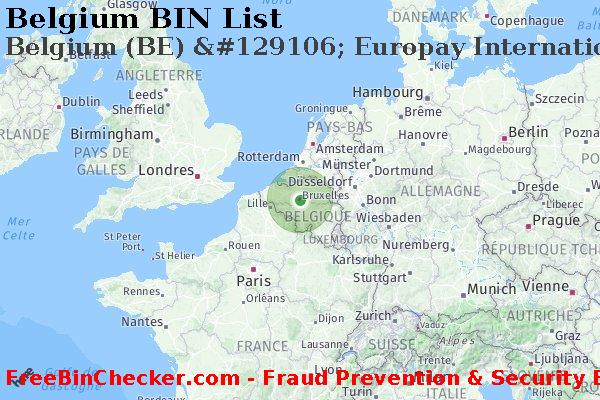 Belgium Belgium+%28BE%29+%26%23129106%3B+Europay+International%2C+S.a. BIN Liste 