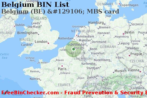 Belgium Belgium+%28BE%29+%26%23129106%3B+MBS+card BIN List