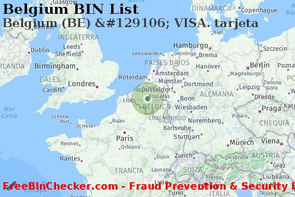 Belgium Belgium+%28BE%29+%26%23129106%3B+VISA.+tarjeta Lista de BIN